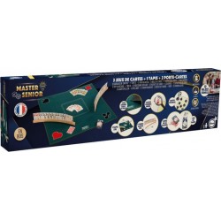 MASTER SENIOR Coffret Cartes et tapis Easy Play Games le coffret