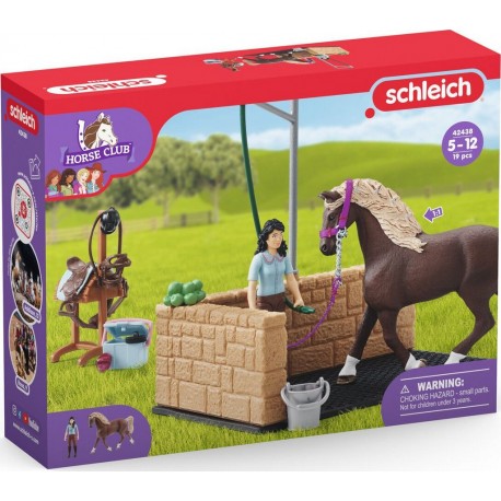 SCHLEICH Box de lavage pour chevaux Emily & Luna Horse club 42438 la boîte