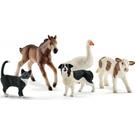 SCHLEICH Figurine animaux Farm World aléatoire la figurine aléatoire