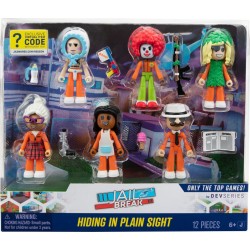 JAZWARES Figurine Jailbreak Hiding in Plain Sight x6 + accessoires x6 lot de 6 figurines avec accessoires