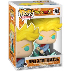 FUNKO Figurine Pop ! Dragon Ball Super Super Saiyan Trunks with Sword