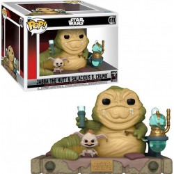 POP JABBA LE HUTT SALACIOUS CRUMB FUNKO Figurine Funko POP Deluxe Star Wars JABBA LE HUTT & SALACIOUS B. CRUMB FUNKO