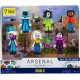 JAZWARES Figurine Arsenal Reloaded Rivals x6 + accessoires x6 lot de 6 figurines avec accessoires