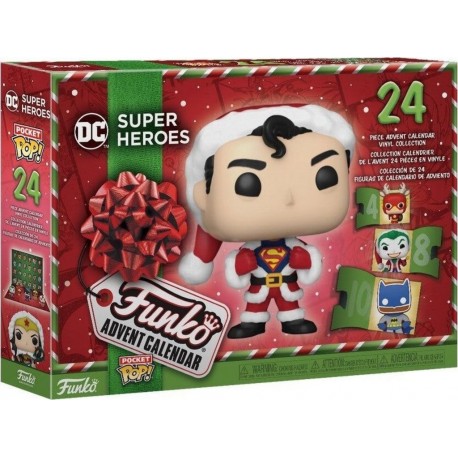 POP DC FUNKO Figurine Calendrier de l'Avent Pocket POP! DC Comics FUNKO 24 figurines