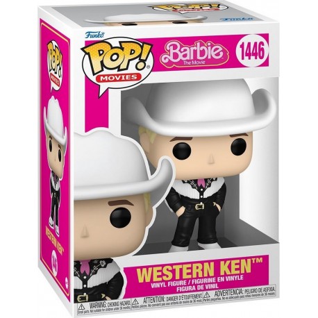 FUNKO Figurine Pop! Barbie le film Cowboyl Ken