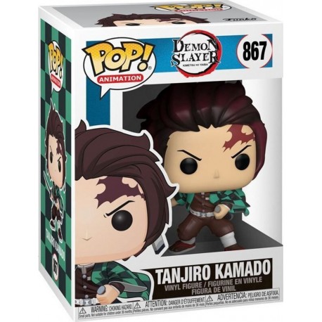 FUNKO Figurine Pop! Demon Slayer Tanjiro Kamado 867