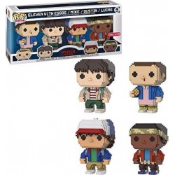 FUNKO Figurine Pop! Eleven, Mike, Dustin et Lucas