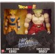 DRAGON BALL Figurine Super Saiyan Goku vs Super Saiyan Broly lot de 2 figurines