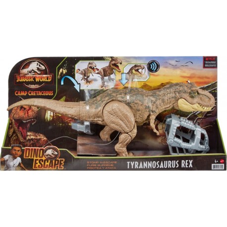 JURASSIC WORLD Figurine Tyrannosaurus rex dino escape la figurine