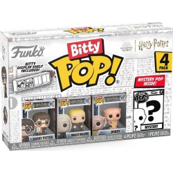 POP FUNKO Pack 4 Figurines Bitty POP Harry Potter- Harry Robe FUNKO