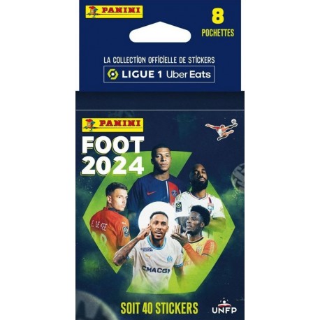 FOOT Livre Blister 8 pochettes 2024