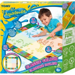 TOMY Tapis aquadoodle 4 couleurs la boîte