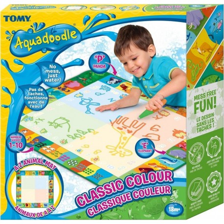 TOMY Tapis aquadoodle 4 couleurs la boîte