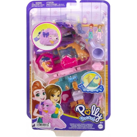 POLLY POCKET Coffret Caniche au spa le coffret