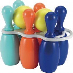 JOUETS ECOIFFIER SAS 6 Quilles De Bowling 2 Balles les 6 quilles