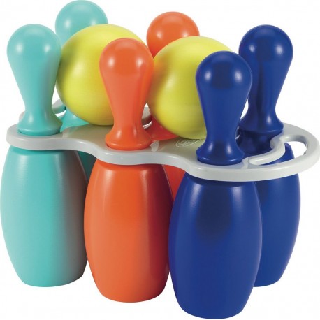 JOUETS ECOIFFIER SAS 6 Quilles De Bowling 2 Balles les 6 quilles