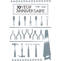 EDITOR Carte anniversaire homme la carte