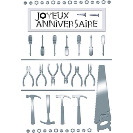 EDITOR Carte anniversaire homme la carte