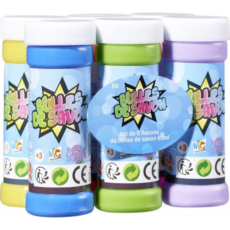 MERCIER Pack De 6 Bulles 60Ml pack de 6 bulles 60ml