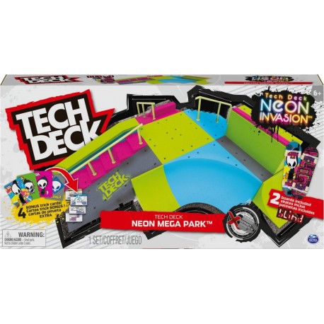 TECH DECK Coffret Néon Mega Park le coffret