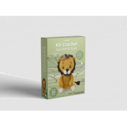 lion Coffret de crochet 20cm le coffret