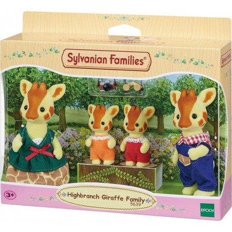 SYLVANIAN FAMILIES La famille girafe la boîte