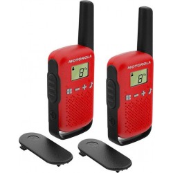 TALKABOUT MOTOROLA Pack de 2 Talkies Walkies TALKABOUT T42 B4P00811RDKMAW Rouge MOTOROLA le pack