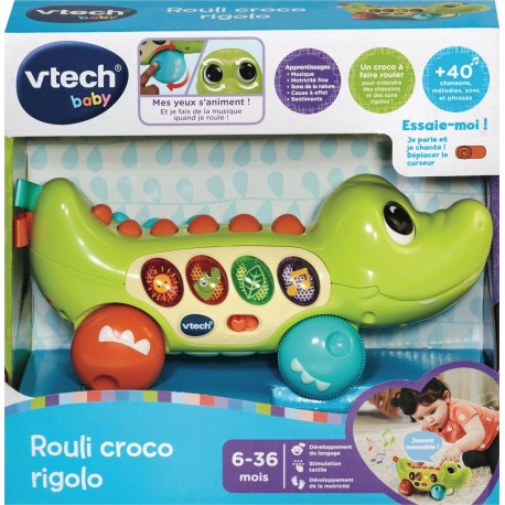 VTECH Jouet Rouli Croco Rigolo