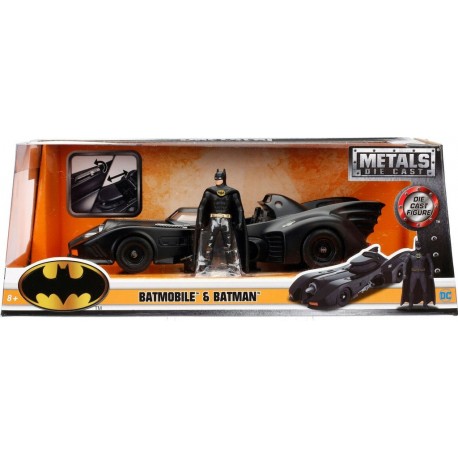 JADA TOYS Batmobile 1989 & Batman la figurine et la voiture