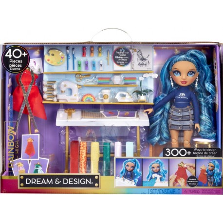 RAINBOW HIGH Coffret Dream & Design Fashion Studio + Skyler Doll le coffret