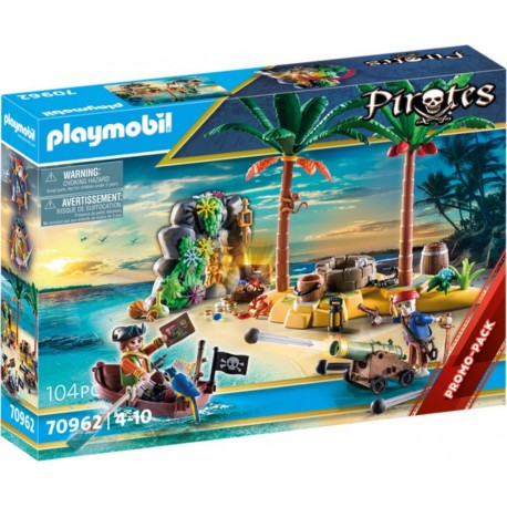 PLAYMOBIL Ilôt des pirates