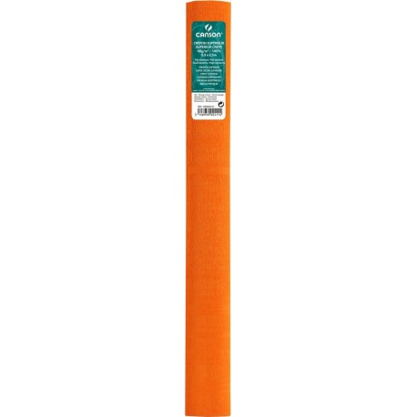 CANSON Rouleau papier crépon orange le rouleau