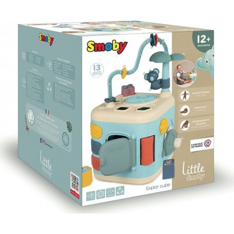 SMOBY Cube d'activité Explor Cube le jeu et ses accessoires