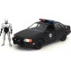 JADA TOYS Voiture Tarus noire 1986 & Robocop la figurine et la voiture