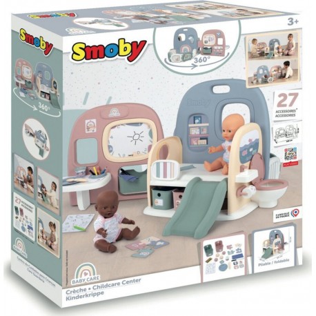 SMOBY Baby Care crèche le jeu et ses accessoires