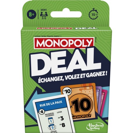 HASBRO Jeu de société Monopoly Deal