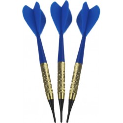 UNICORN DISTRIBUTION Fléchette plastique bleu lot de 3 fléchettes