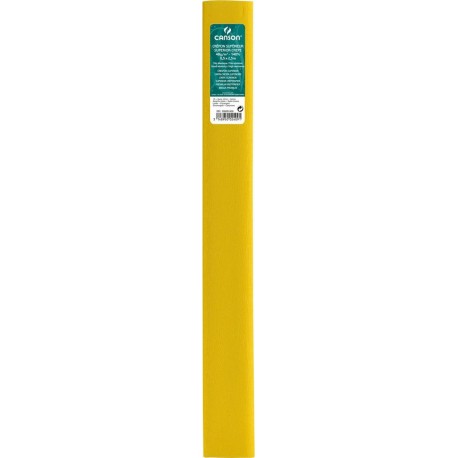 CANSON Rouleau papier crépon jaune le rouleau