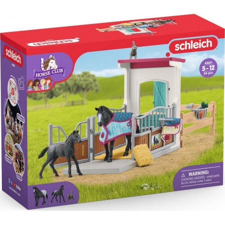 SCHLEICH Coffret Box pour cheval avec Jument et Poulain le coffret