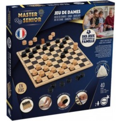 MASTER SENIOR Jeu de dames Easy Play Games