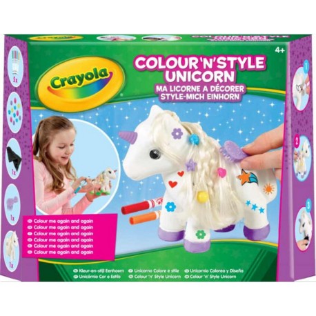 CRAYOLA Coffret Colour'n'Style Unicorn le coffret