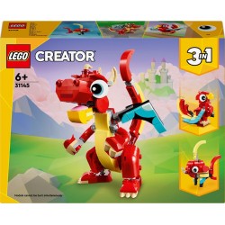 LEGO 31145 Creator Le Dragon Rouge