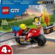 LEGO 60410 City La Moto d’Intervention Rapide des Pompiers