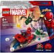 LEGO 76275 Marvel La Course-poursuite en Moto Spider-Man contre Docteur Octopus