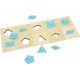 LES APPRENTIS MONTESSORI Puzzle 10 mini puzzles en bois les 10 mini puzzles