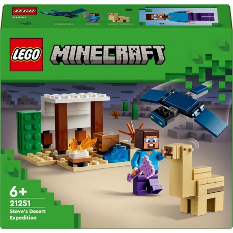 LEGO 21251 Minecraft L’Expédition de Steve dans le Désert