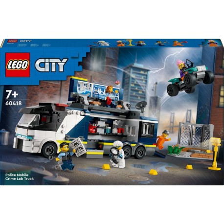 LEGO 60418 City Le Laboratoire de Police Scientifique Mobile