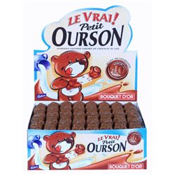 Véritable Petit Ourson Chocolat Lait (par 160) (lot de 6)