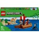 LEGO 21259 Minecraft Le voyage du bateau pirate