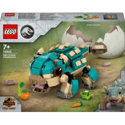 LEGO 76962 Jurassic World Bébé Bumpy, l’ankylosaure